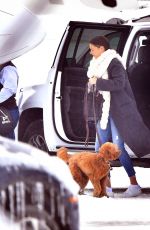 MIRANDA KERR at Airport in Jackson Hole 12/28/2016