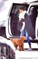 MIRANDA KERR at Airport in Jackson Hole 12/28/2016