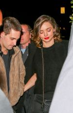 MIRANDA KERR Leaves Giorgio Baldi Restaurant in Santa Monica 12/17/2016