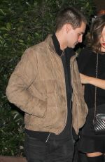 MIRANDA KERR Leaves Giorgio Baldi Restaurant in Santa Monica 12/17/2016
