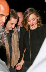 MIRANDA KERR Leaves Giorgio Baldi Restaurant in Santa Monica 12/17/2016