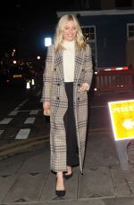MOLLIE KING at Bo Lang Restaurant in London 12/14/2016