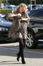 MOLLY SIMS Shopping at Saks Fifth Avenue in Beverly Hills 12/08/2016