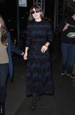 MONICA BELLUCCI Arrives at AOL Studios in New York 11/29/2016