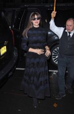 MONICA BELLUCCI Arrives at AOL Studios in New York 11/29/2016