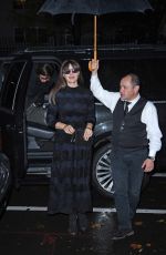 MONICA BELLUCCI Arrives at AOL Studios in New York 11/29/2016