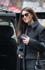 MONICA BELLUCCI Leaves Her Hotel in New York 11/30/2016