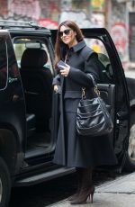 MONICA BELLUCCI Leaves Her Hotel in New York 11/30/2016