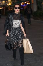 MYLEENE KLASS Arrives at Global Radio Show in London 12/01/2016