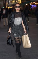 MYLEENE KLASS Arrives at Global Radio Show in London 12/01/2016