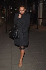 MYLEENE KLASS Leaves Hakkasan Restaurant in London 11/30/2016