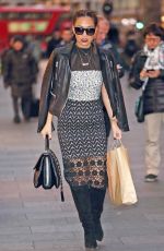 MYLEENE KLASS Out Shopping in London 12/07/2016