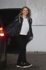 NADIA SAWALHA Leaves ITV Studios in London 12/13/2016