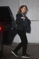 NADIA SAWALHA Leaves ITV Studios in London 12/13/2016