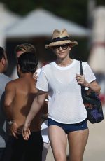 NANCY SHEVELL in Bikini on the Beach in St. Barthelemy 12/30/2016