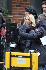 NAOMI WATTS on the Set of 