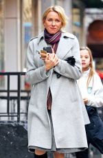 NAOMI WATTS Out and About in New York 12/14/2016