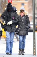 NAOMI WATTS Out and About in New York 12/16/2016