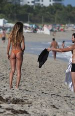 NATALIA BORGES at the Beach in Miami 12/18/2016