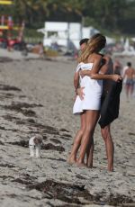 NATALIA BORGES at the Beach in Miami 12/18/2016