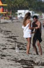 NATALIA BORGES at the Beach in Miami 12/18/2016