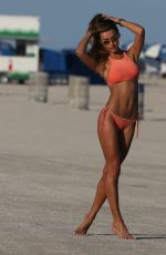 NATALIA BORGES in BIkini on the Set of a Photoshoot in Miami 12/13/2016