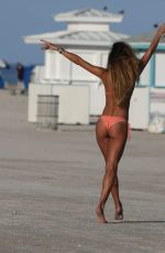 NATALIA BORGES in BIkini on the Set of a Photoshoot in Miami 12/13/2016