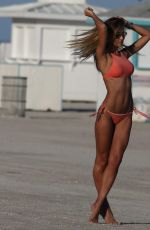 NATALIA BORGES in BIkini on the Set of a Photoshoot in Miami 12/13/2016