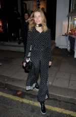 NATALIA VODIANOVA at Stella McCartney Store Christmas Lights Ceremony in London 12/07/2016