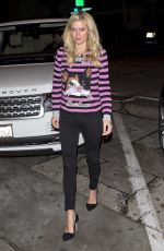 NICKY HILTON Out for Dinner in West Hollywood 12/22/2016