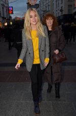 NICOLA HUGHES Out and About in Dublin 12/19/2016