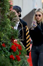 NICOLA PELTZ Out for Lunch in Beverly Hills 12/05/2016