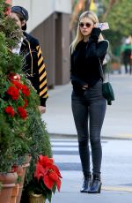 NICOLA PELTZ Out for Lunch in Beverly Hills 12/05/2016