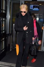 NICOLE KIDMAN Arrives at BBC Radio 2 Studio in London 12/15/2016