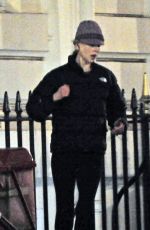 NICOLE KIDMAN Out Jogging in London 12/14/2016