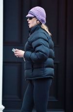 NICOLE KIDMAN Out Jogging in London 12/15/2016