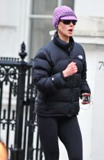 NICOLE KIDMAN Out Jogging in London 12/15/2016