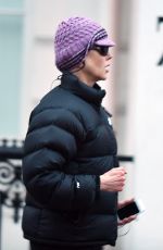 NICOLE KIDMAN Out Jogging in London 12/15/2016