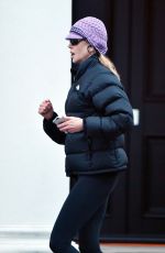 NICOLE KIDMAN Out Jogging in London 12/15/2016