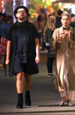 NICOLE PELTZ Out for Shopping in Los Angeles 12/12/2016