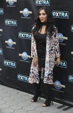 NICOLE SNOOKI POLIZZI on the Set of Extra in Universal City 12/06/2016