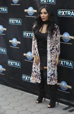 NICOLE SNOOKI POLIZZI on the Set of Extra in Universal City 12/06/2016
