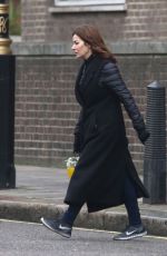 NIGELLA LAWSON Out and About in London 12/22/2016
