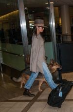 NIKKI REED at LAX Airport in Los Angeles 12/10/2016