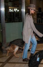 NIKKI REED at LAX Airport in Los Angeles 12/10/2016