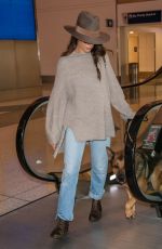 NIKKI REED at LAX Airport in Los Angeles 12/10/2016