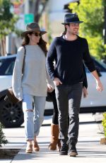NIKKI REED Out for Shopping in West Hollywood 12/19/2016