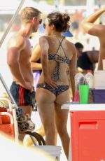 NINA DOBREV in Bikini at a Beach in Sao Paulo 12/05/2016