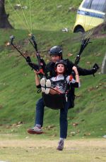 NINA DOBREV Paragliding in Rio De Janeiro 12/042016