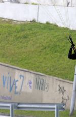 NINA DOBREV Paragliding in Rio De Janeiro 12/042016